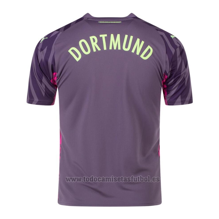 Camiseta Borussia Dortmund Portero 2023-2024 Purpura
